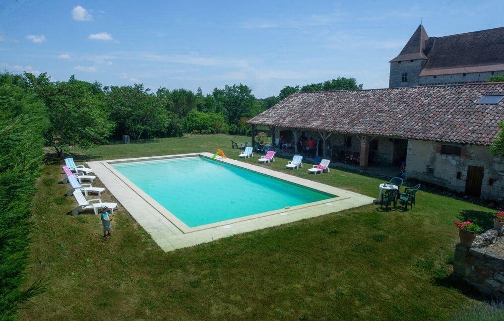 Chateau De Goudourville Villa Exterior photo